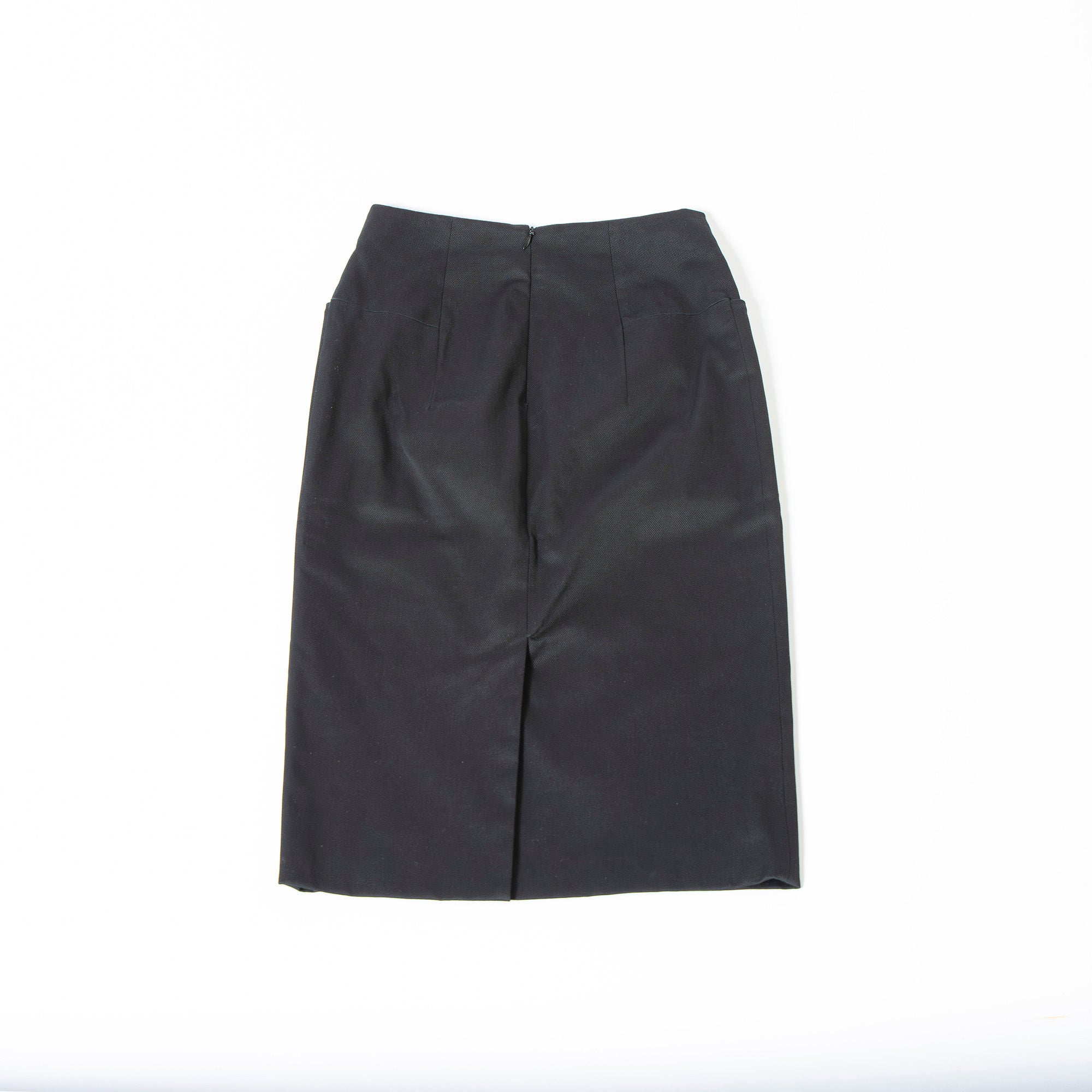 エルメス HERMES スカート ブラック 34 レディース コクーンスカート スリムスカート タイトスカート ひざ丈 イタリア製 箱付き ボトムス
