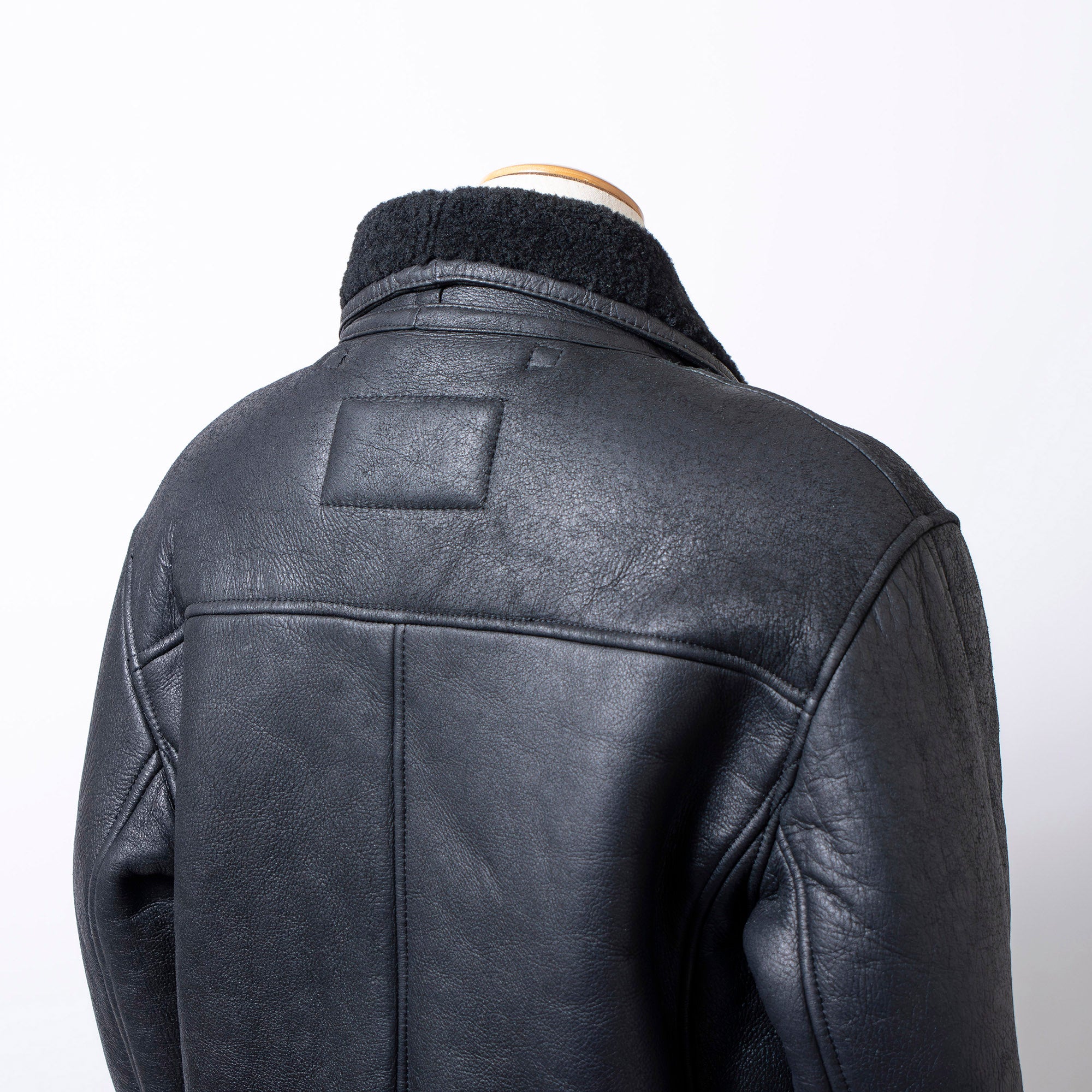 Harley-Davidson Men's Sheepskin Leather Jacket, Black, Size M, Mouton, Boa, Rider's Jacket