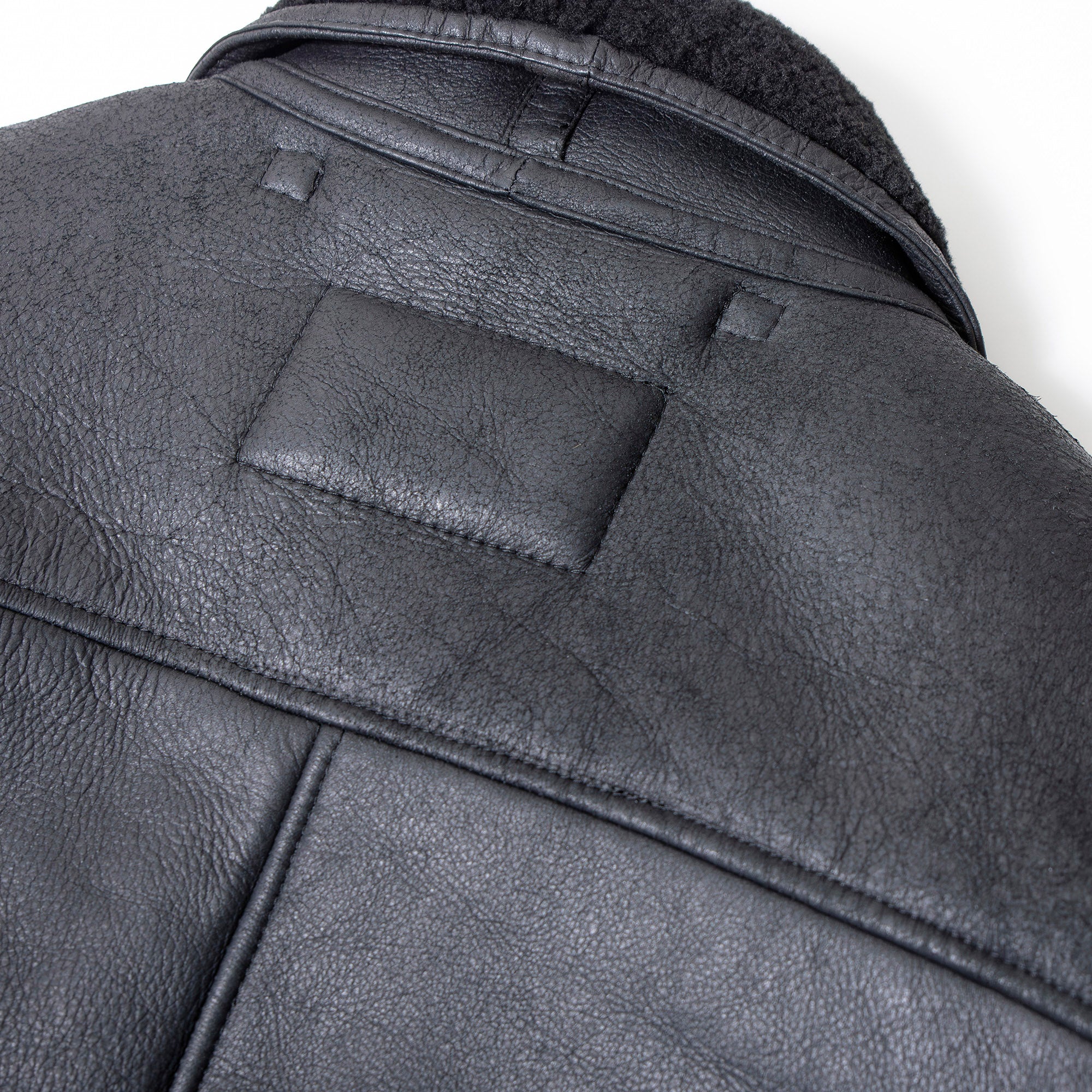 Harley-Davidson Men's Sheepskin Leather Jacket, Black, Size M, Mouton, Boa, Rider's Jacket