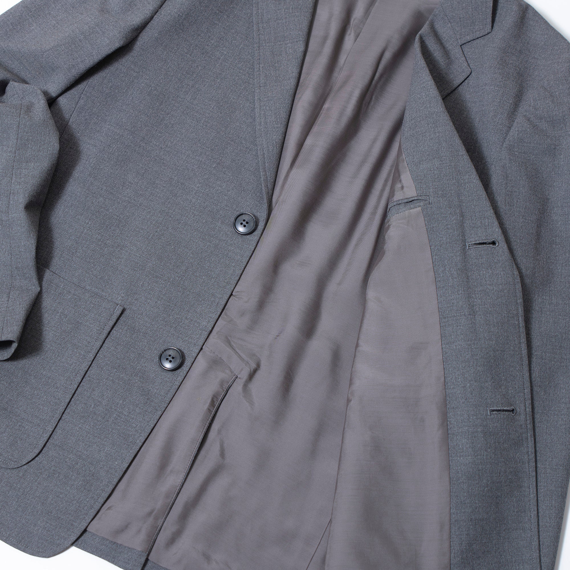 アーペーセー A.P.C テーラードジャケット グレー S メンズ パッチポケット アウター カジュアルジャケット ミニマル