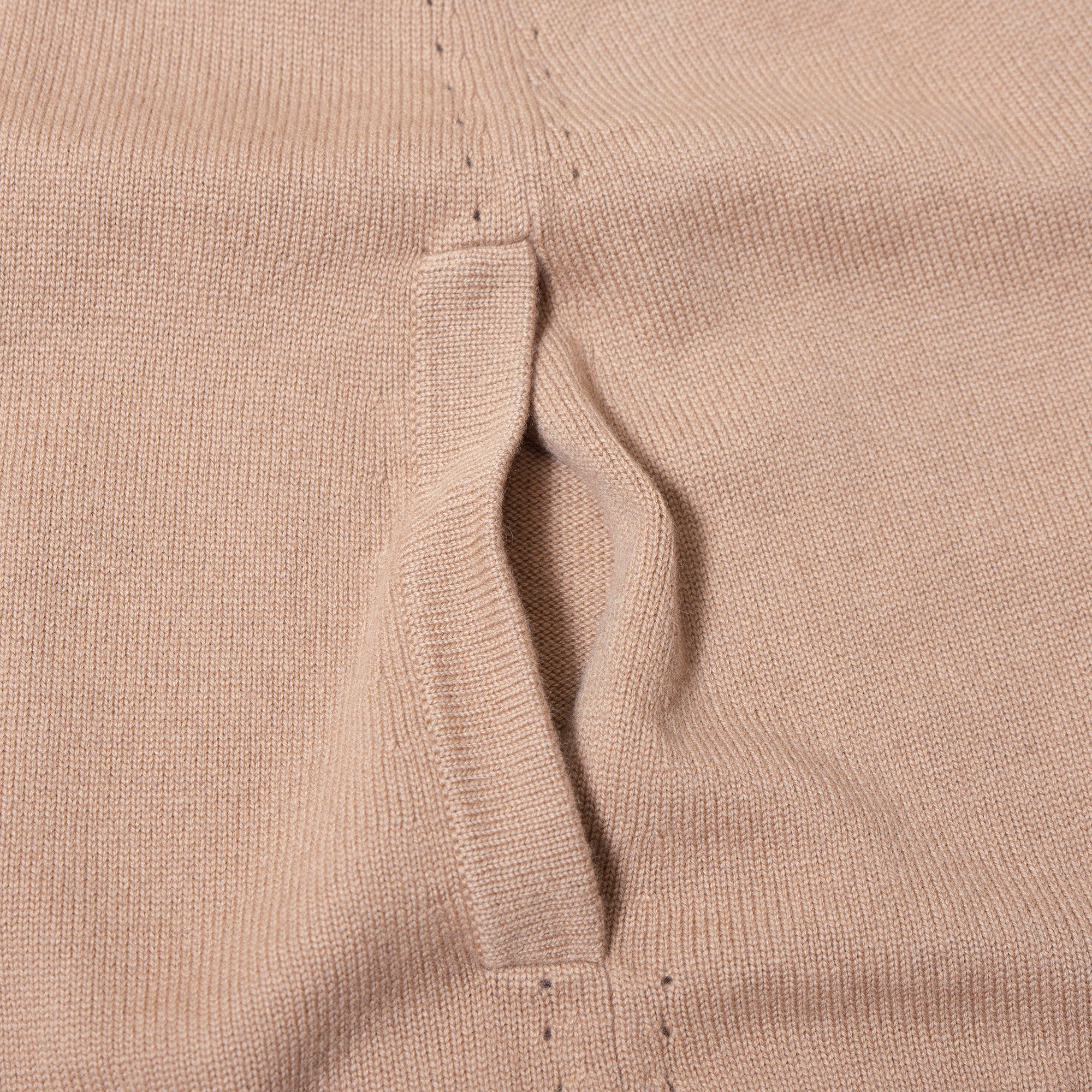 マックスマーラ Max Mara STUDIO ニットポンチョ キャメルブラウン カシミヤ混 レディース アウター トップス セーター ケープ ハイネック