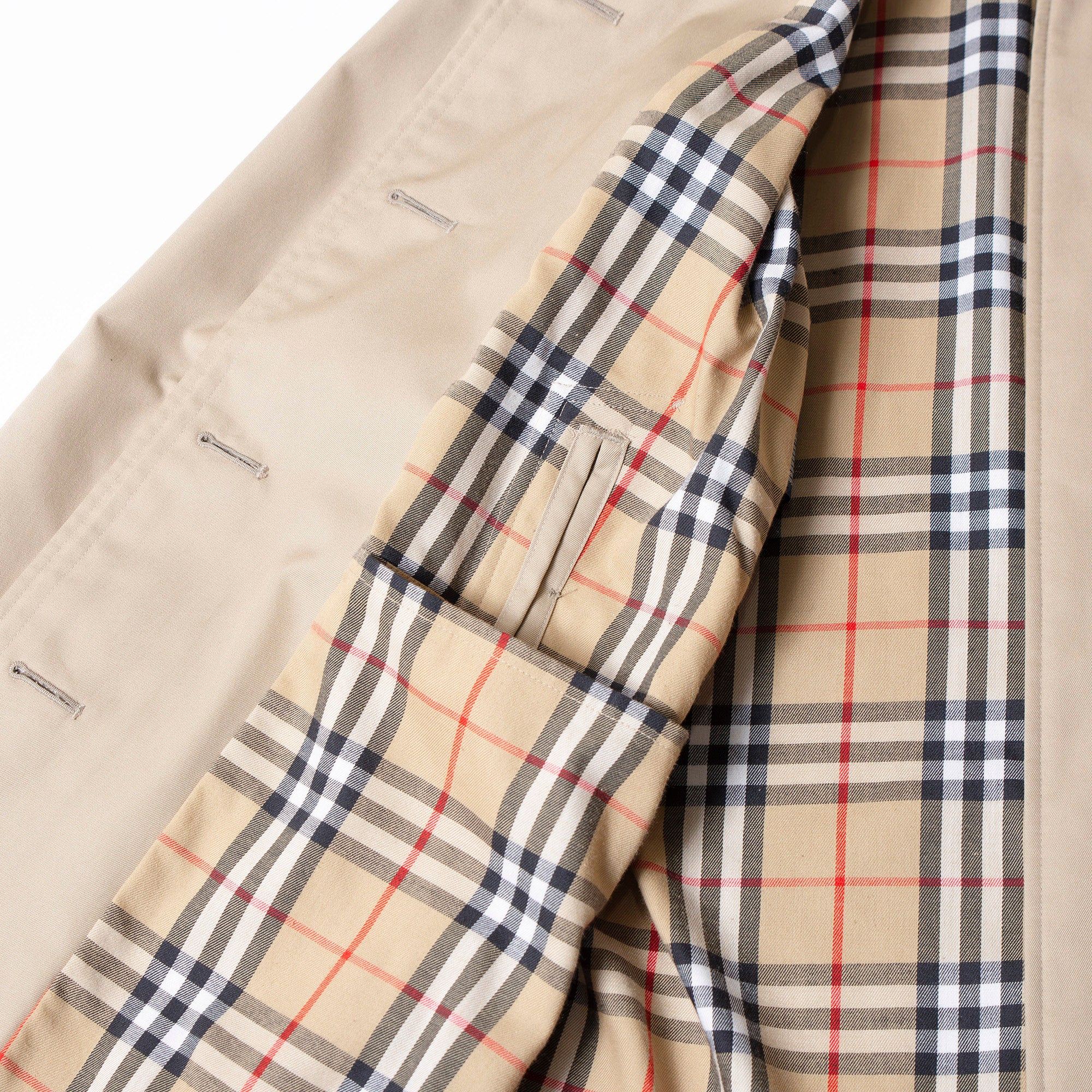 80s 英国製 バーバリー Burberrys ステンカラーコート  ベージュ ノバチェック レディース トレンチコート バルマカーンコート