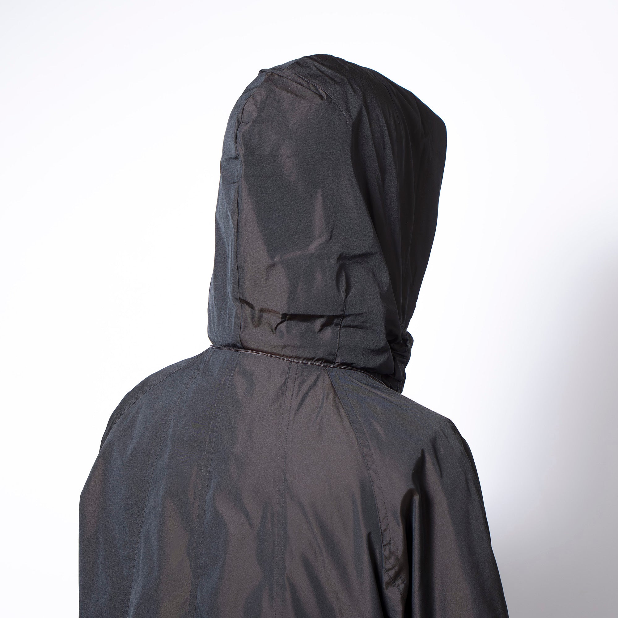 バーバリー Burberry London パッカブル フードジャケット ダウンライナー付き ブラック系 レディース 9 ナイロンジャケット ジャンパー