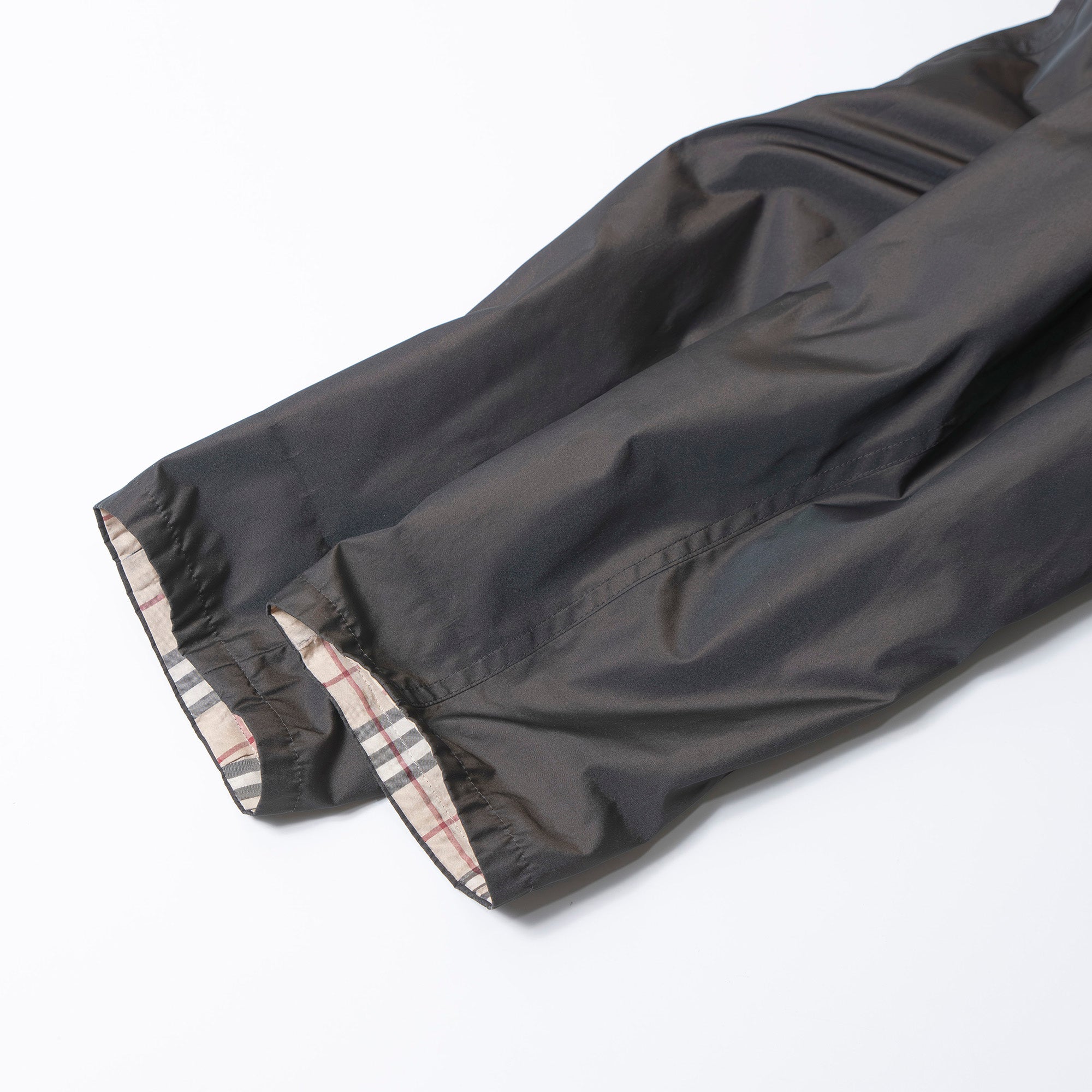 バーバリー Burberry London パッカブル フードジャケット ダウンライナー付き ブラック系 レディース 9 ナイロンジャケット ジャンパー