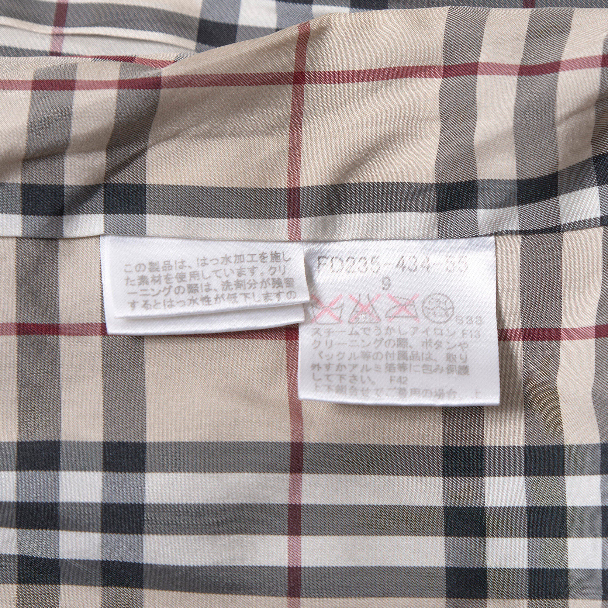 バーバリー Burberry London パッカブル フードジャケット ダウンライナー付き ブラック系 レディース 9 ナイロンジャケット ジャンパー