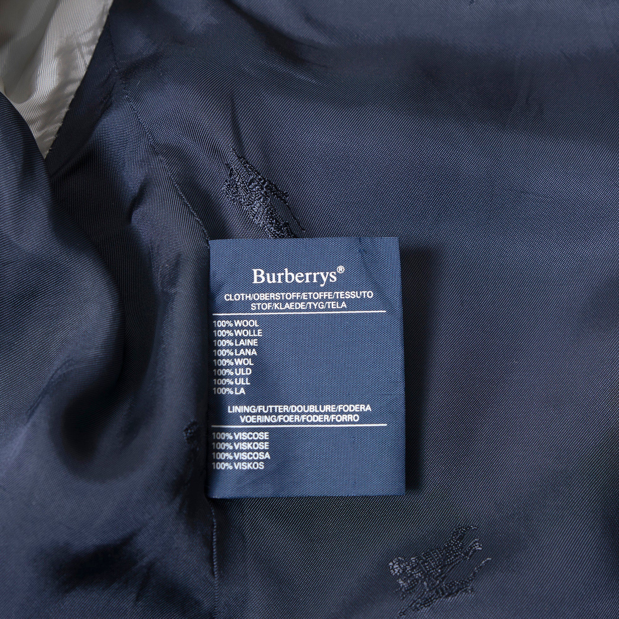 バーバリー Burberrys 90s 英国製 テーラードジャケット ダブルブレスト ネイビー 6釦 メンズ アウター 紺ブレ ブレザー ヴィンテージ