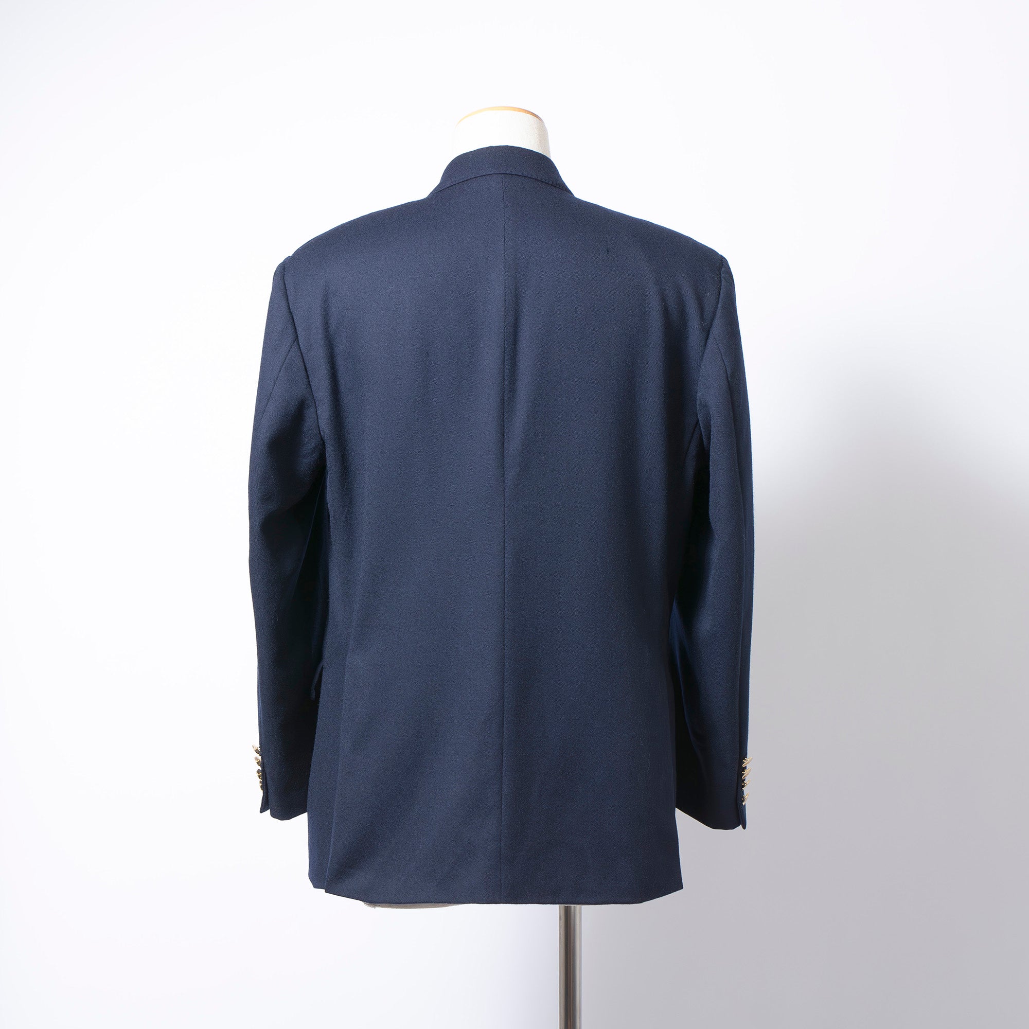 バーバリー Burberrys 90s 英国製 テーラードジャケット ダブルブレスト ネイビー 6釦 メンズ アウター 紺ブレ ブレザー ヴィンテージ