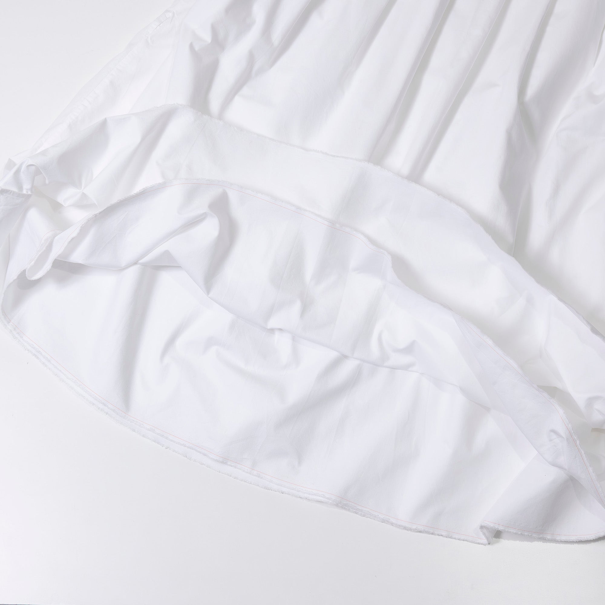 ダニエラグレジス DANIELA GREGIS コムデギャルソン COMME des GARCONS AD2019 ロングワンピース ホワイト コットン100％ イタリア製 変形